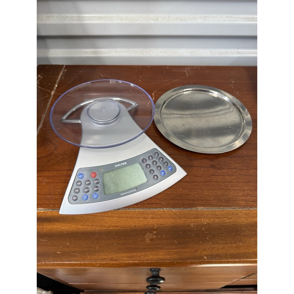 SALTER MODEL 1400 KITCHEN NUTRITIONAL SCALE MAX 6LB.